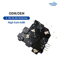 Module d'antenne WiFi 6E interne à gain élevé 6dBi, réseau d'antennes MIMO Wi-Fi 7 tri-bande 2.4G 5G 6GHz pour routeur AP et passerelle d'entreprise