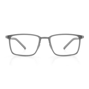Montures de lunettes de style Linde 2713, rectangulaires, monture complète, légères, en titane pur, pour hommes, origine Danyang - Product Image 1