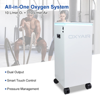 Concentrateur d'oxygène médical Oxyair 10 l/min, 10 litres, Concentrador De Oxigeno pour la récupération sportive avec chambre hyperbare