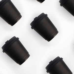Vaso de Papel Aislado para Café Caliente con Logotipo Personalizado de GTA5, 4, 6, 8, 9, 10, 12 oz, Vaso de Papel Negro, Embalaje Alimentario - Product Image 3