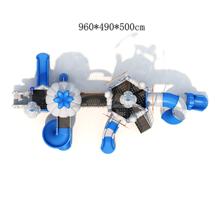 Verträumte kleine Doktor rutsche für Gartenschule Residential Public Airport Plastic Amusement Park Rutsche für pädagogische Zwecke - Product Image 3