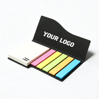 Lot de blocs-notes en papier kraft portables personnalisables avec logo, pour étudiants, avec mémo adhésif, ensemble promotionnel