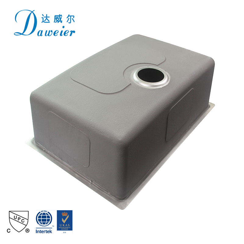 Professionnel adapté aux besoins du client Moderne Évier de Cuisine Produits Rectangulaire En Acier Inoxydable Évier de Cuisine