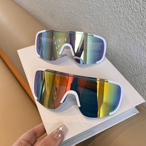 Gafas de ciclismo para exteriores, montura grande, antiviento, resistentes al arena, para montañismo, esquí y deportes. - Product Image 4