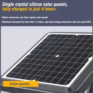 Солнечный садовый светильник Открытый 3-метровый домашний пейзаж водонепроницаемый сад вилла светодиодный квадратный Солнечный садовый свет