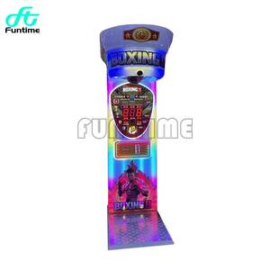 Macchina da Boxe Arcade Elettronica a Monete per Giochi di Pugilato, Gioco di Potenza e Precisione - Product Image 1
