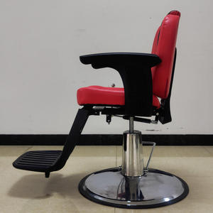 Chaise de barbier classique, économique, à base métallique réversible, couleur personnalisable, pour salon de coiffure - Product Image 5