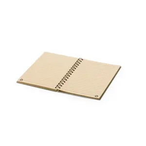 Recycled cardboard <b>notebook</b> <b>A5</b> sustainable merchandising - Product Image 2