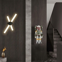 Applique murale LED moderne en alliage de zinc réglable avec abat-jour blanc, lumière blanc chaud doux 2700K pour salon 6978