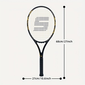 Raquette de <span class=keywords><strong>tennis</strong></span> professionnelle directement de l'usine |   Construction en fibre de carbone et fibre de polyester |   Entraînement extérieur ultra-léger de haute performance - Product Image 6