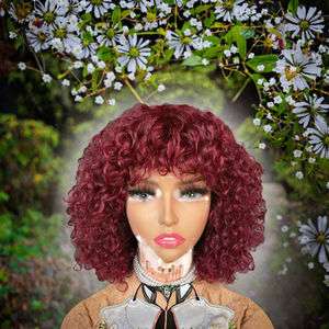 วิกผมแท้แบบลูกไม้ด้านหน้า 13x4 สำหรับผู้หญิง ผมยาวปานกลาง ลอนสปริง ลูกไม้โปร่งใส ผมยุโรป วิกผมด้านหน้าโปร่งใส 13x4 - Product Image 2