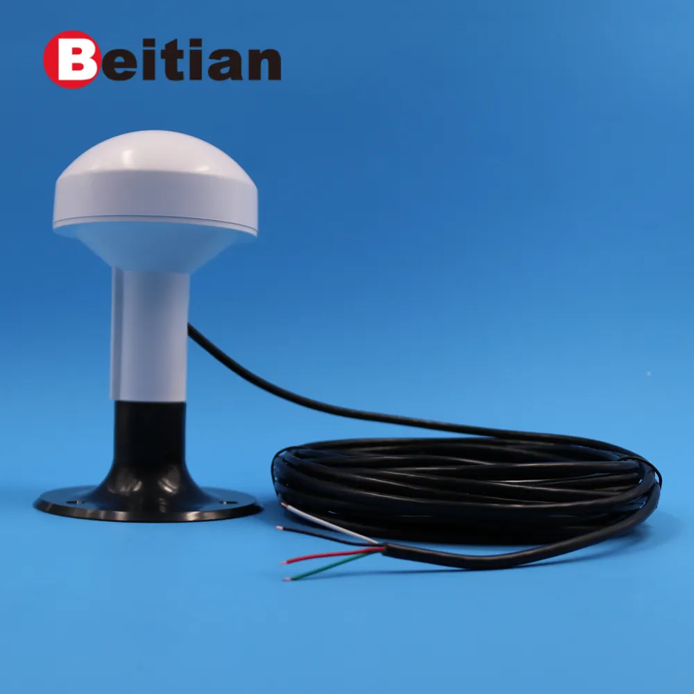 Beitian GPS-Empfänger mit Antennen modul Schiff Marine GNSS Empfänger RS232 DIY Connector Pilz-förmigen Fall 12V 9600 bps BP-280N