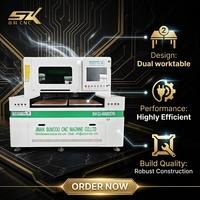 Machine de découpe et de séparation de verre saphir et de quartz par laser picoseconde automatique ultra-rapide et respectueuse de l'environnement