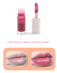 Sin logotipo Terapia de labios Cuidado Nutritivo Fruta Sabor <span class=keywords><strong>Lip</strong></span> <span class=keywords><strong>Glow</strong></span> <span class=keywords><strong>Oil</strong></span> Brillo Brillante Orgánico Plumper <span class=keywords><strong>Lip</strong></span> <span class=keywords><strong>Oil</strong></span> - Product Image 6