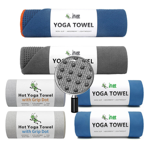 Toalla de Yoga Personalizada <span class=keywords><strong>para</strong></span> Mujer, de Microfibra Azul Marino, Antideslizante, Absorbente, de Secado Rápido, Ideal <span class=keywords><strong>para</strong></span> <span class=keywords><strong>Gimnasio</strong></span>, Pilates, Yoga Arqueado, con Agarre - Product Image 2