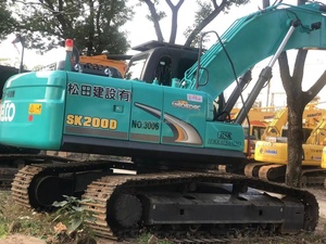 รถขุด Kobelco Sk200 25ton Sk350-8มือสองสภาพดีรถขุดมือสอง Sk210-8มือสอง - Product Image 3