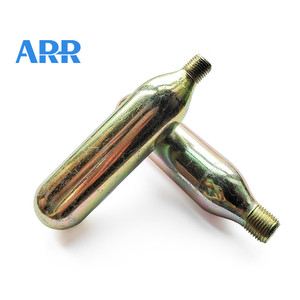 Cartucho de CO2 de Alta Presión de 45g 60cc para Airbag de Equitación, Rosca 1/2 UNF, Marca ARR - Product Image 2