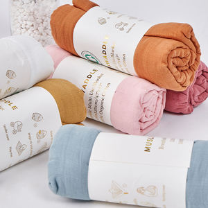 Selimut Bayi Muslin Katun Organik Lembut Warna Sesuai Pesanan Harga Pabrik - Product Image 2