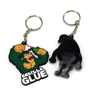 Wholesale Promotional Business Gift Sublimation Plastic Keychain - Product Image 5