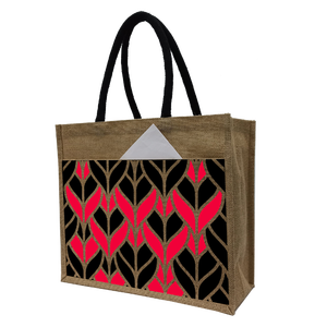 Bolsa de Mano de Yute Reutilizable Ecológica Grande Hecha a Medida, Fabricada en India, Bengala Occidental, Precio Económico, Producto de Alta Calidad - Product Image 6