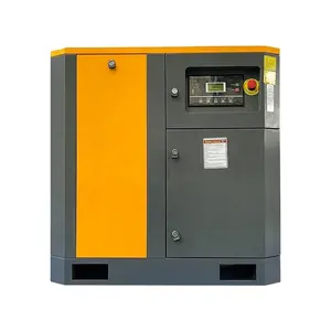Heavy Duty Screw Type Air Compressor 8bar 7.5kw-37kw Slient Rotary Direct Driven Screw Air Compressor