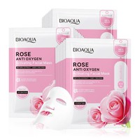 Masque Tissu Régénérant Naturel à l'Acide Hyaluronique Anti-Âge Miel Éclaircissant Perle Activatrice Rose Nourrissante Escargot