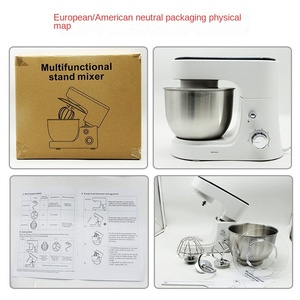 Mélangeur de crème automatique multifonctionnel en acier inoxydable Machine de chef de bureau domestique Bol mélangeur électrique transfrontalier pour aliments - Product Image 5