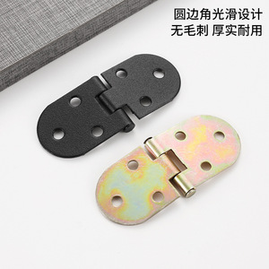 Furniture Hinge Iron 1mm Thickness Durable Surface Mount Minimalist Design - Product Image 5