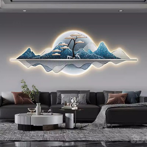 Pittura su tela stampata che corre <span class=keywords><strong>arte</strong></span> <span class=keywords><strong>di</strong></span> cristallo <span class=keywords><strong>di</strong></span> cavallo con dipinti <span class=keywords><strong>di</strong></span> luce a Led e arti murali per l'arredamento della casa - Product Image 1