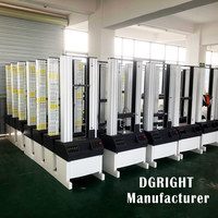 Computerized Rubber Tensile Elongation Testing Equipment ASTM D412 Electronic UTM