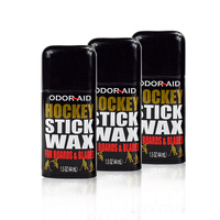 Vente flash - Cire pour bâton de hockey sur glace Odor-aid, usage professionnel, noir, 44 ml, imperméable, cire de surf
