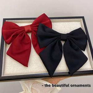 Pasadores <span class=keywords><strong>de</strong></span> Pelo Coreanos al por Mayor, <span class=keywords><strong>Cintas</strong></span> para el Pelo, Pasadores <span class=keywords><strong>de</strong></span> Pelo con Moño <span class=keywords><strong>de</strong></span> Satén Pulido, Accesorios para el Cabello para Mujeres, Pinzas para el Cabello, Lazos, Pinzas - Product Image 2