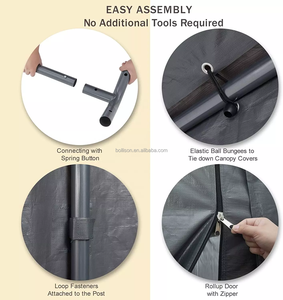 Fournisseur chinois, prix bas, <span class=keywords><strong>garage</strong></span> de voiture portable, abri de voiture, tente, <span class=keywords><strong>garage</strong></span> de <span class=keywords><strong>moto</strong></span> portable, auvent de stationnement pour voiture - Product Image 6