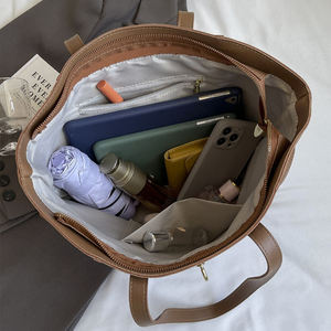 Recomendar diseño elegante PU señora bolso duradero uso diario bolso otoño bolso de mano de lujo - Product Image 2