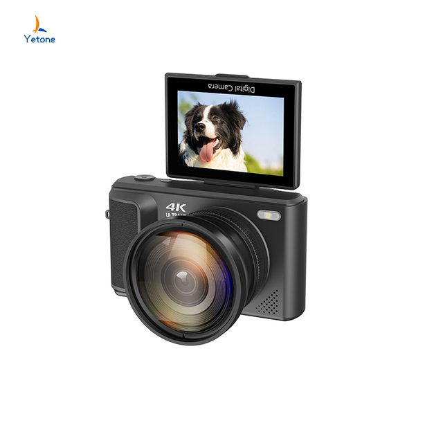 Interchangeable Lens Mirrorless Digital Camera with 64MP 4K Video SD Card for Students