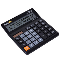 Calculatrice de bureau Deli EM01120, calculatrice multifonctionnelle pour les affaires