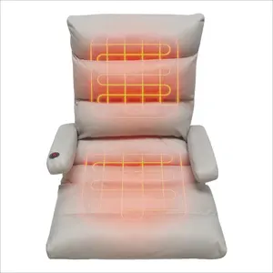 40-Position Adjustable Armrests Lazy Sofa 40-Position Adjustable Floor Heating Chair With Lumbar Pillows Seat Cushions