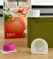 Bouchons de bouteilles en PET à visser anti-effraction, logo personnalisé, durables, écologiques, fermeture pour boissons