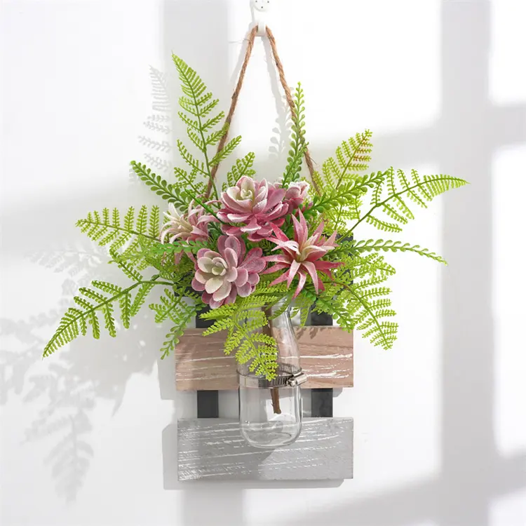 Artificial Shrubs Bushes Fake Flowers Morning Glory Shrub Fake Plants for Indoor Outdoor Wedding Decor