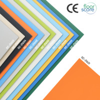 Rollo de Suelo Vinílico de PVC Directo de Fábrica, Económico, Impermeable, Antideslizante, para Hogar, Hospital, Centro Comercial, Proyectos de Interiores