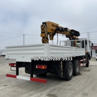 Grue de levage montée sur camion HOWO AWD 10t 12ton 14 tonnes à vendre camion grue mobile