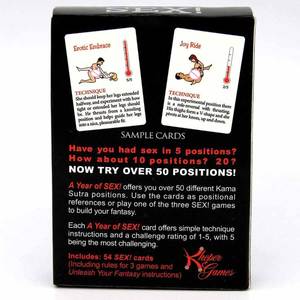 <span class=keywords><strong>Juegos</strong></span> eróticos Posiciones <span class=keywords><strong>sexuales</strong></span> Juego <span class=keywords><strong>de</strong></span> <span class=keywords><strong>cartas</strong></span> <span class=keywords><strong>de</strong></span> papel, un año <span class=keywords><strong>de</strong></span> sexo para adultos Juego <span class=keywords><strong>de</strong></span> <span class=keywords><strong>cartas</strong></span> sexy para juego <span class=keywords><strong>de</strong></span> pareja Posición sexual Juguete sexual - Product Image 4