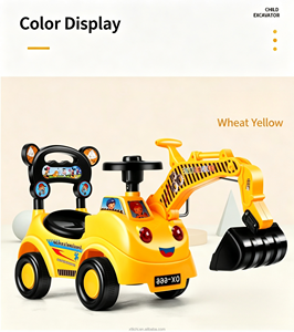 Excavatrice manuelle à glissière pour tout-petits avec musique et lumières - Product Image 3