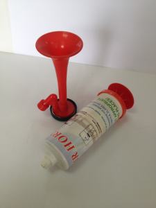 Mini <span class=keywords><strong>Hand</strong></span> Geduwde Pomp Plastic Luchthoorn Voor Feestvoetbal, Balventilatoren Luchthoorn - Product Image 6