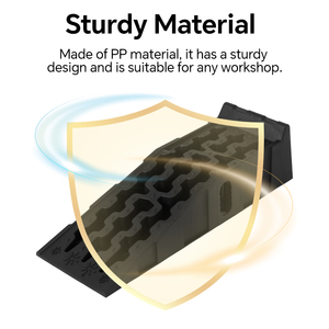 HOMFUL Autoreparatiehellingen, zwaarlast kunststof, antislip, instapdesign voor oliewissel, inspectie en garage reparatie - Product Image 4