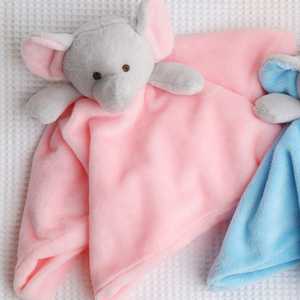 Quà Tặng Trẻ Em Màu Xanh Dễ Thương Voi Doudou Bé Chăn Sang Trọng Bé Chăn Khăn - Product Image 5