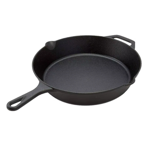 Poêle à frire pré-assaisonnée en fonte de 3.5 à 12 pouces avec poignée en forme de larme Signature Poêle à frire à utiliser sur la cuisinière/le gril/le feu de camp - Product Image 6