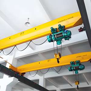 Gru a ponte a trave singola di alta qualità 15ton 20ton 25ton Birdge gru con motore centrale e componenti dell'ingranaggio - Product Image 5