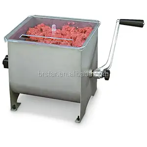 Máquina mezcladora de carne de acero inoxidable, 20 libras