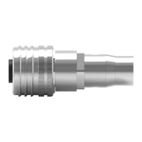 Conector Industrial Nian-Yeong Wp M12(F) de 8 Pines con Codificación A, Cable Moldeado Push-Pull Hembra, Alta Corriente 2A 30V, Impermeable IP67, 10m